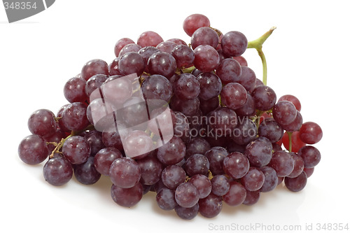 Image of Close_up of red grapes