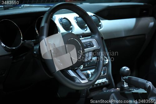 Image of Modern car interior