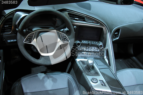 Image of Modern car interior