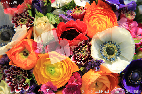 Image of Spring bouquet in bright colors