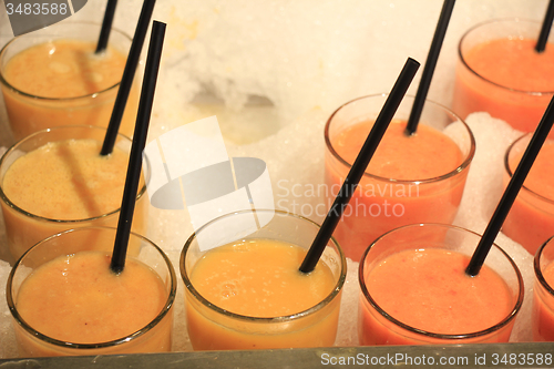 Image of Smoothies on ice