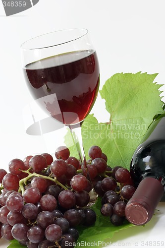 Image of Glass of Red Wine