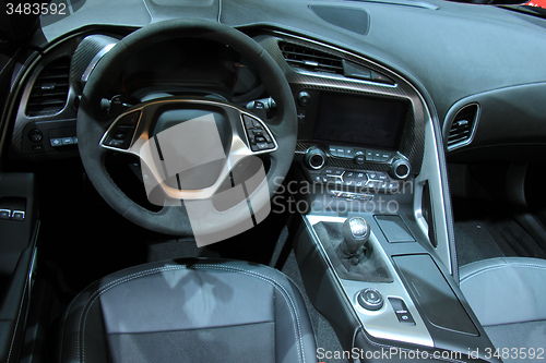 Image of Modern car interior