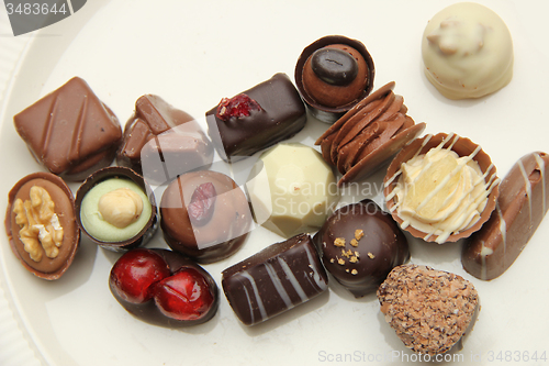 Image of Decorated chocolates