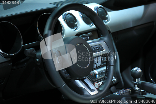 Image of Modern car interior