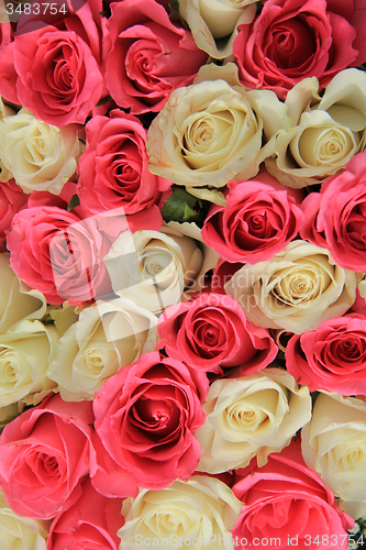 Image of Bridal arrangement in pink and white