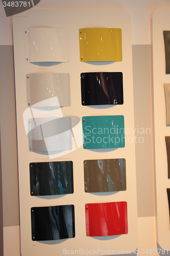 Image of Car Paint samples