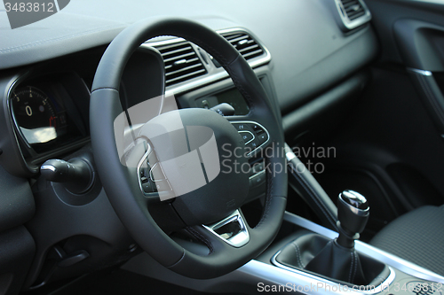 Image of Modern car interior