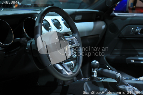 Image of Modern car interior