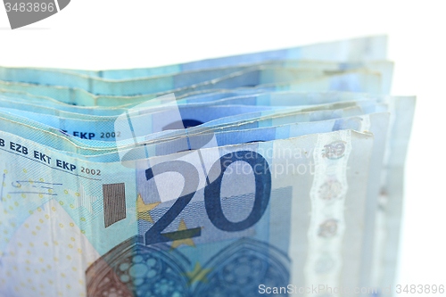 Image of 20 euro banknotes