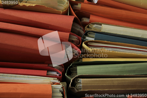 Image of Stacked office files