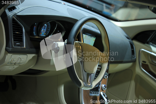 Image of Modern car interior