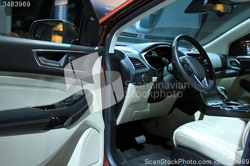 Image of Modern car interior