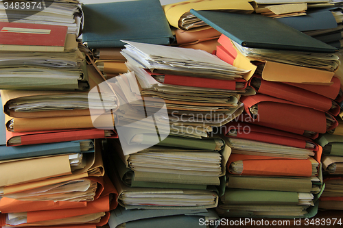 Image of Pile of files