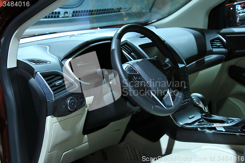 Image of Modern car interior