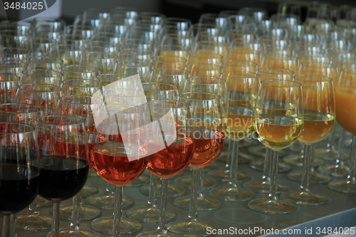 Image of Drinks at a wedding reception