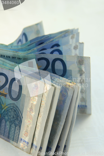 Image of Twenty euro notes