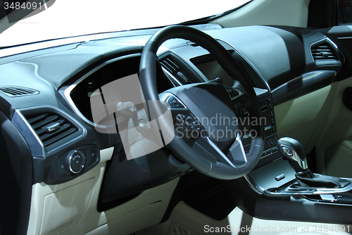 Image of Modern car interior