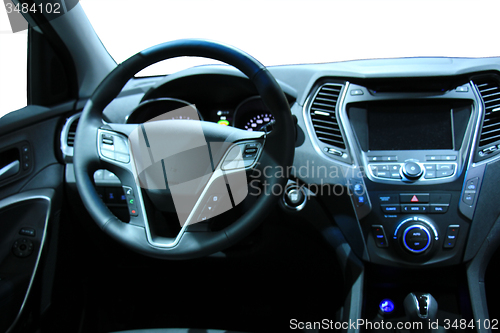 Image of Modern car interior