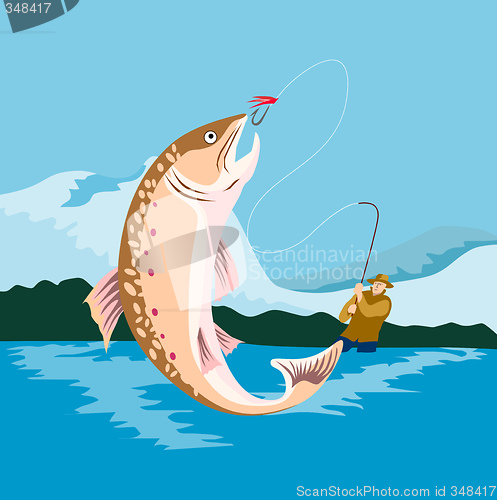 Image of Fly fishing