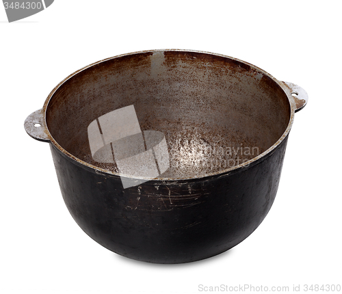 Image of Old dirty pot