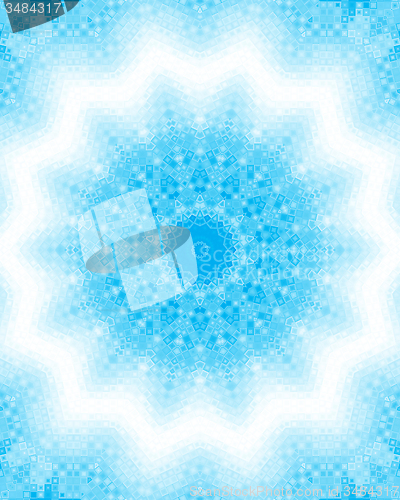 Image of Abstract blue pattern