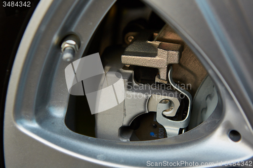 Image of Detail of a beauty and fast sportcar