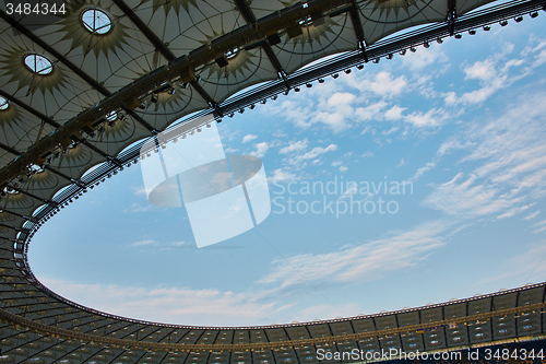 Image of Look over stadium roof