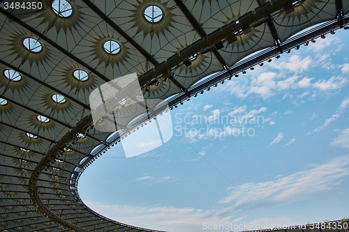 Image of Look over stadium roof