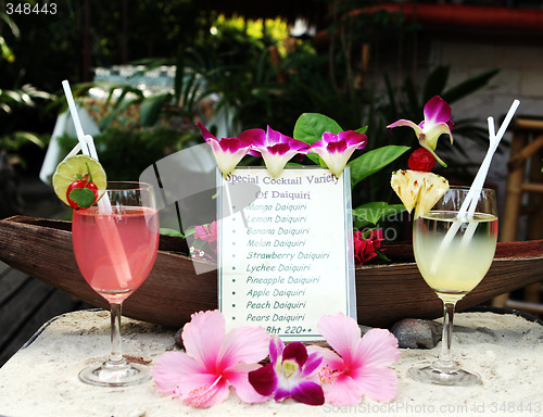 Image of Drinks menu