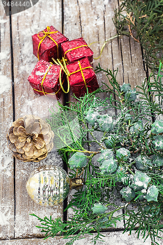 Image of Christmas decorations