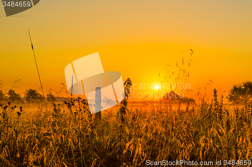 Image of Beautiful sunrise in the morning