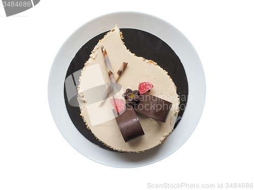 Image of Ice cream cake isolated