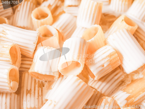 Image of Retro looking Paccheri pasta
