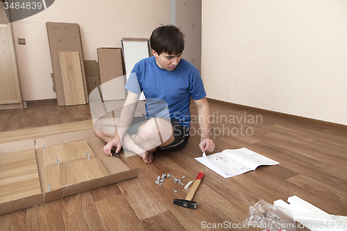 Image of Assembling furniture