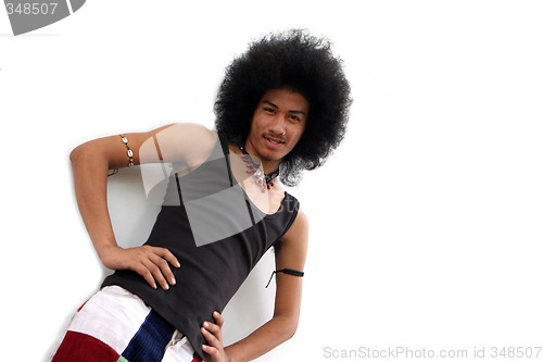 Image of Portrait of a young Thai man
