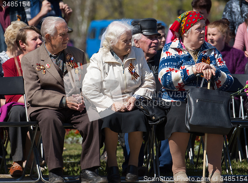 Image of Honorary guests. Veterans