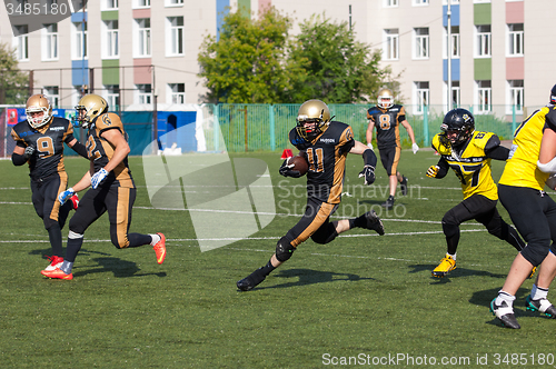 Image of R. Pukhaev (11) dribble