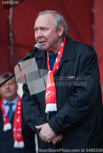 Image of Oleg Romantsev, coach of Spartak team