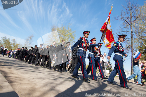 Image of Scouts walking