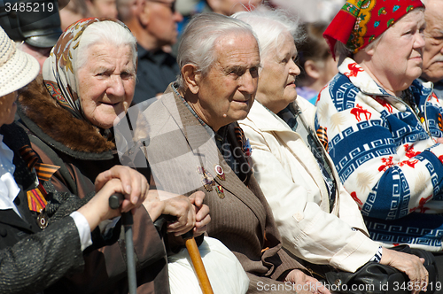 Image of Honorary guests. Veterans