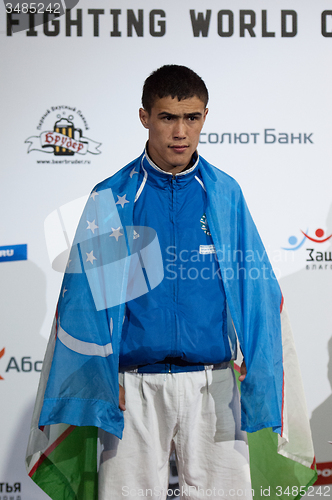 Image of Shakboz Tursunov, gold medalist