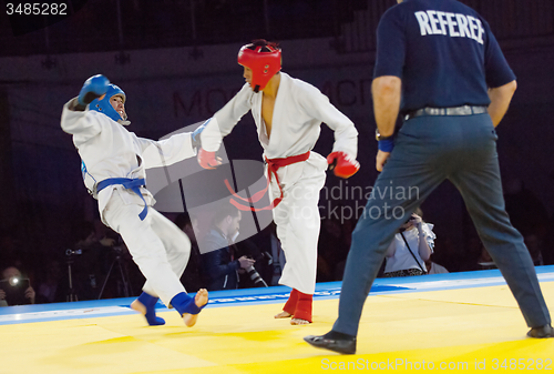 Image of Tursunov S. (Red) vs Sagyn K. (Blue)