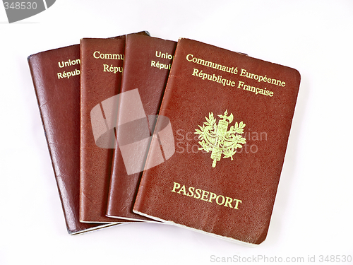 Image of French passports