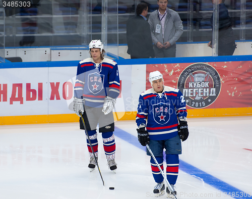 Image of M. Shelukhin (6) and A. Vinogradov (21)