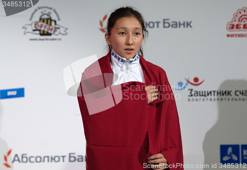 Image of Albina Mambetova, gold medalist