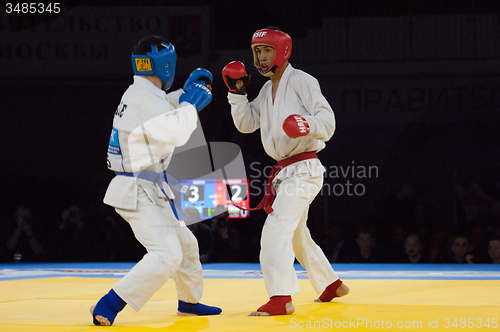 Image of Tursunov S. (R) vs Sagyn K. (B)