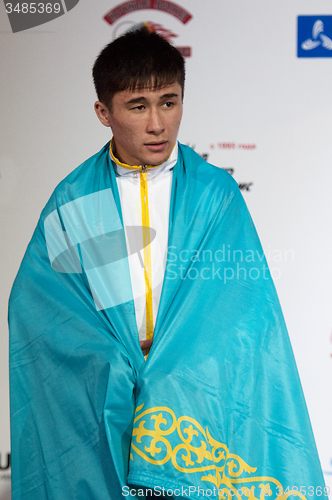 Image of Kazbek Sagyn, silver medalist