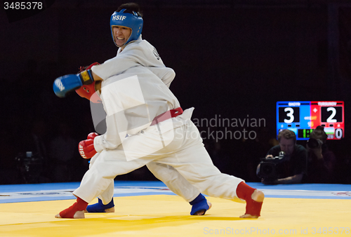 Image of Tursunov S. (Red) vs Sagyn K. (Blue)