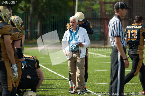 Image of A. Geets, head trainer of Spertans team